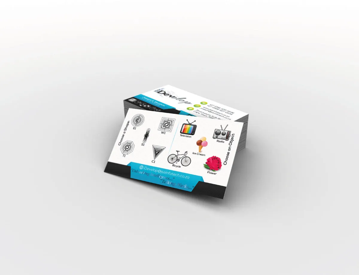 Business cards set one